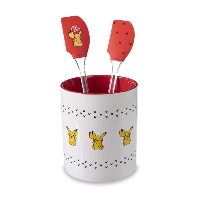 Pikachu Everyday Fun Kitchen Stoneware Utensil Holder