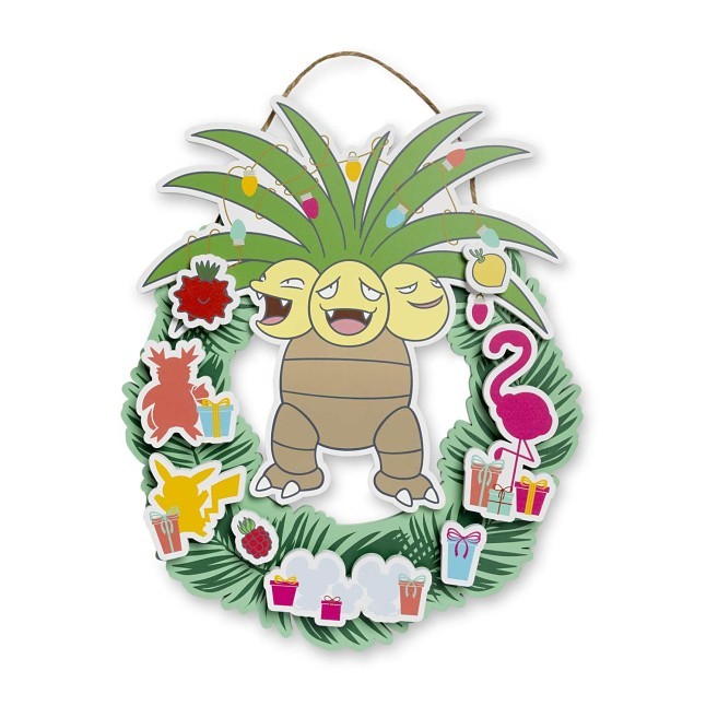 Pokémon Holiday Layered Wood Wreath