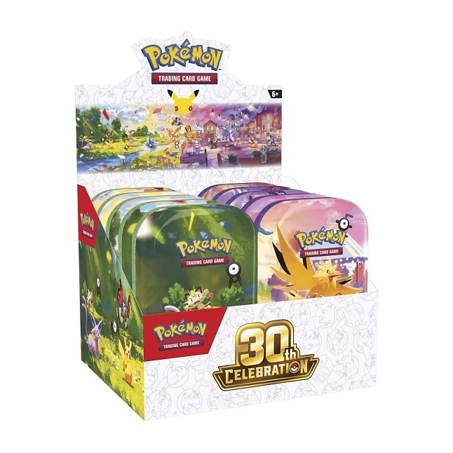 Pokémon TCG: 30th Celebration Mini Tins (10-Pack)