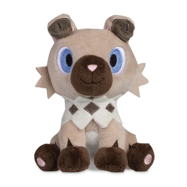 Rockruff Sitting Cuties Plush - 6 In.